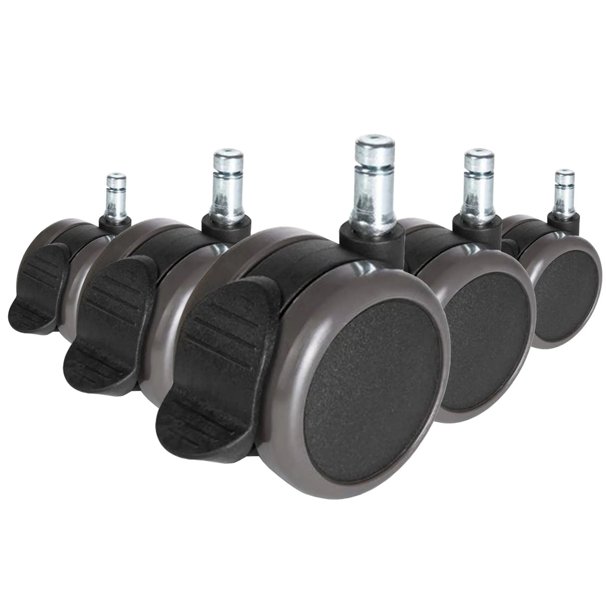 5x ROLO STOP 10mm/65mm | Hartböden - Stuhlrollen