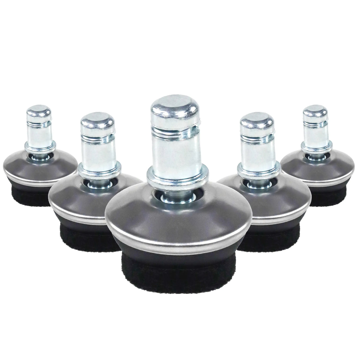 5 x STAND FZ | 11 mm | Filzgleiter | Hartboden - Stuhlgleiter