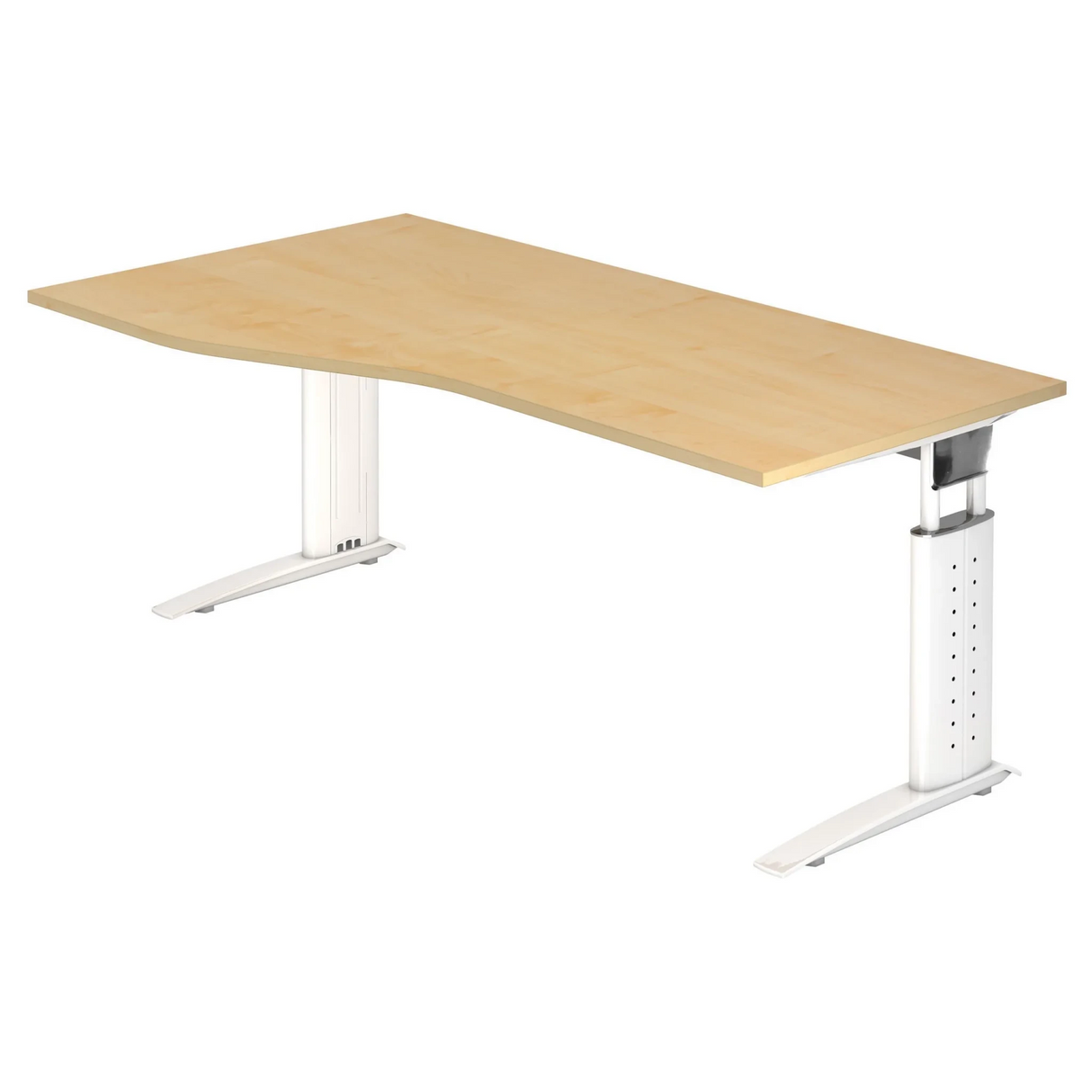 UNDA 18 W | 180x100 | Schreibtisch höhenverstellbar
