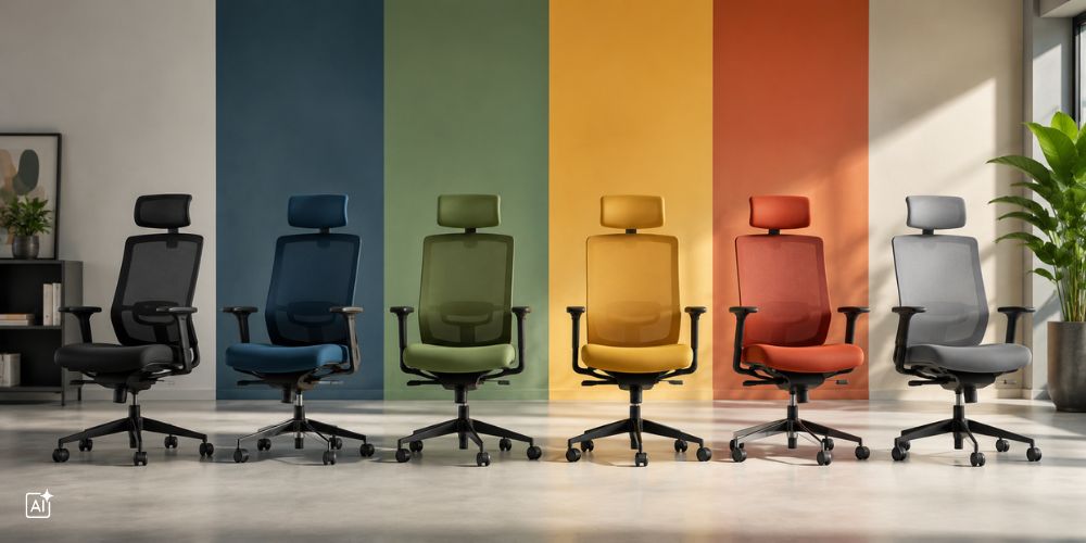 Die Magie von Farben bei Bürostühlen