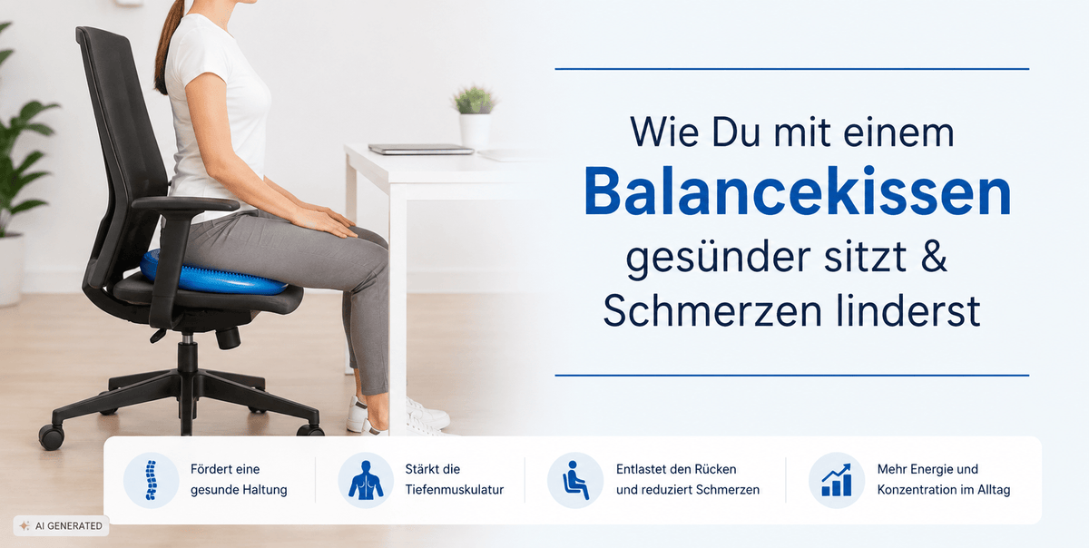 Balancekissen Bürostuhl sinnvoll? Was es wirklich für deinen Rücken bringt - buerostuhl24