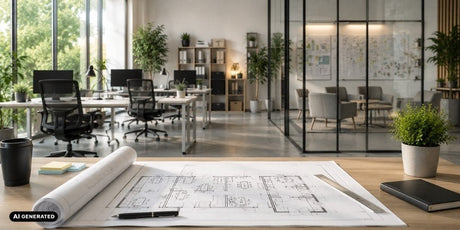 Büro planen - So planen Sie Ihr Büro & nutzen die Bürofläche richtig - buerostuhl24