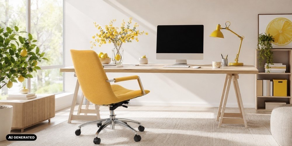 Bürostuhl Gelb: Die Trendfarbe des Frühlings auch im Büro - buerostuhl24