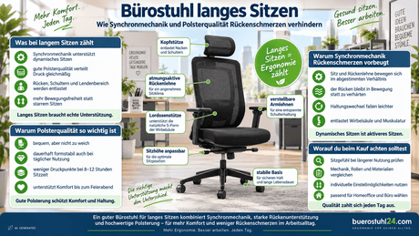 bürostuhl langes sitzen - buerostuhl24