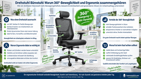 drehstuhl bürostuhl - buerostuhl24