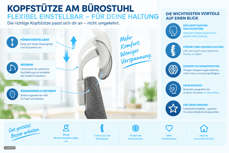 kopfstütze bürostuhl - buerostuhl24