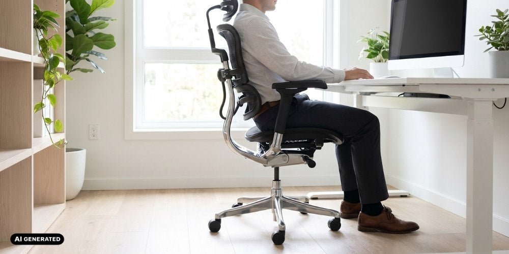 Optimale Sitzhöhe Bürostuhl - Richtig sitzen am Arbeitsplatz - buerostuhl24