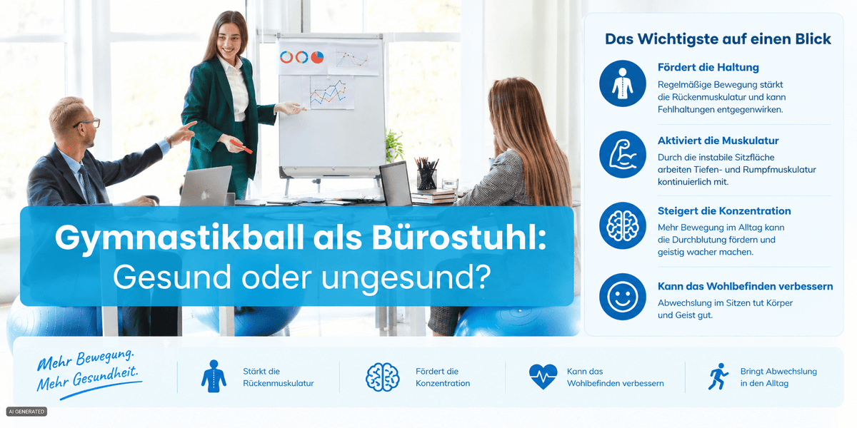 Pezziball vs. Bürostuhl - buerostuhl24