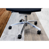 Fünfstrahlkreuz mit schwarzen Stuhlrollen 5x ROLO No-Noise 11mm/75mm für Hartböden von hjh OFFICE