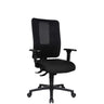 Profi-Bürostuhl HJH WORK PRO in Schwarz mit Netzrückenlehne und Armlehnen von Topstar