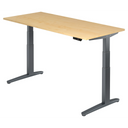 XBHM 19 GG | 180x80 | Schreibtisch elektrisch höhenverstellbar