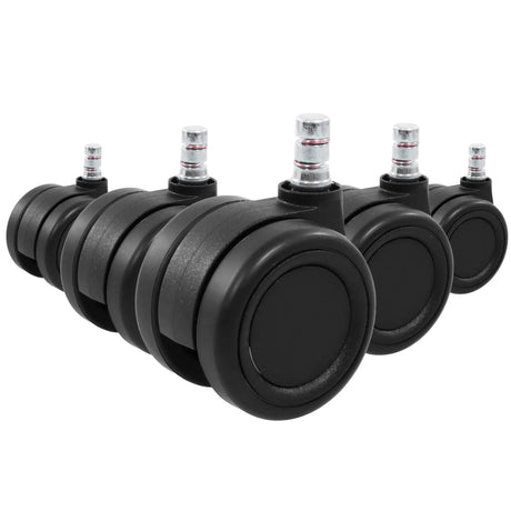 5x ROLO COLOR 60 11mm/60mm | Hartböden - Stuhlrollen - buerostuhl24