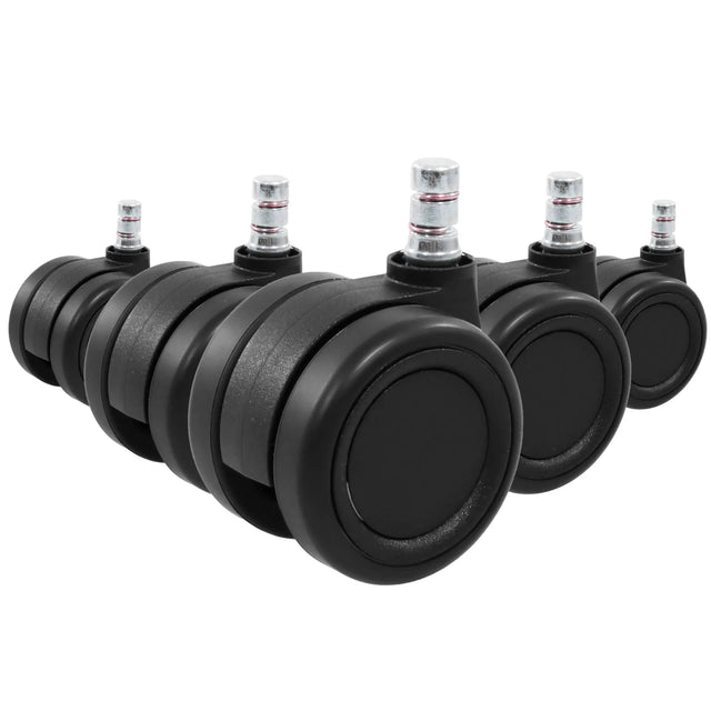 5x ROLO COLOR 60 11mm/60mm | Hartböden - Stuhlrollen - buerostuhl24