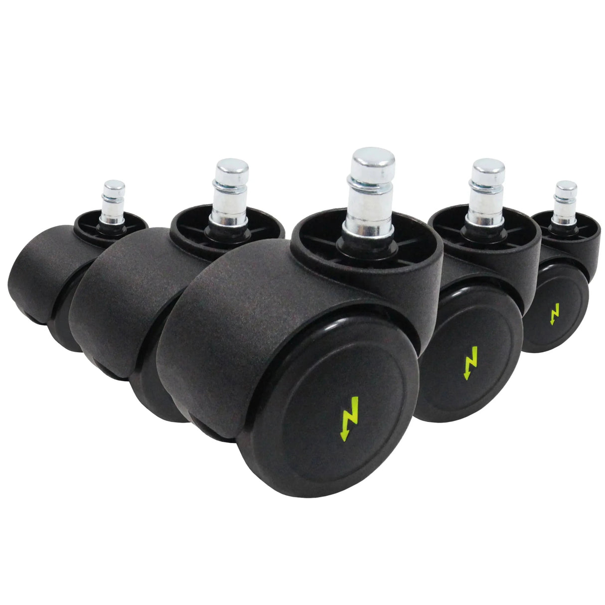 5x ROLO ESD 10mm/50mm | Hartböden - Stuhlrollen