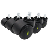 5x ROLO ESD 10mm/50mm | Hartböden - Stuhlrollen
