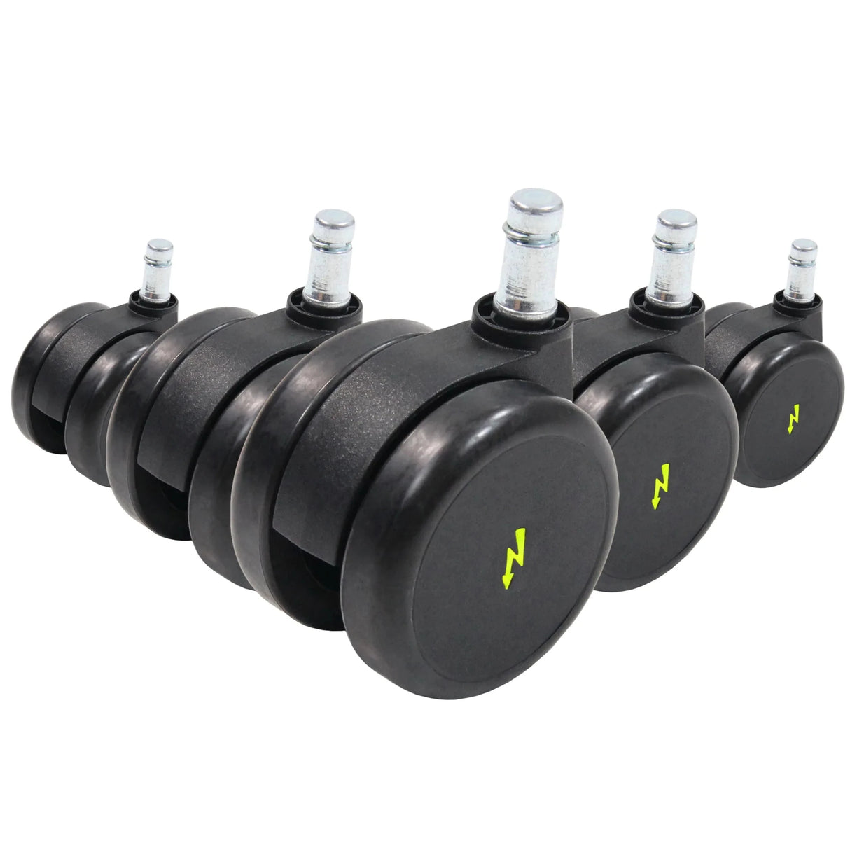 5x ROLO ESD 11mm/65mm | Hartböden - Stuhlrollen