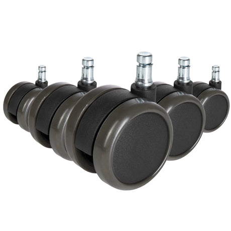5x ROLO FREE 11mm/65mm | Hartböden - Stuhlrollen - buerostuhl24
