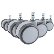 5x ROLO MOVE 60 11mm/60mm | Hartböden - Stuhlrollen - buerostuhl24
