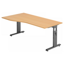MEGA 18 G | 180x100 | Schreibtisch höhenverstellbar