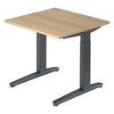 XTRA XB 8 GG | 80x80 | Schreibtisch höhenverstellbar