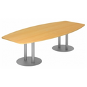 KARAT S 28 S | 280 x 130 | mit Säulenfuß/Silber - Karat