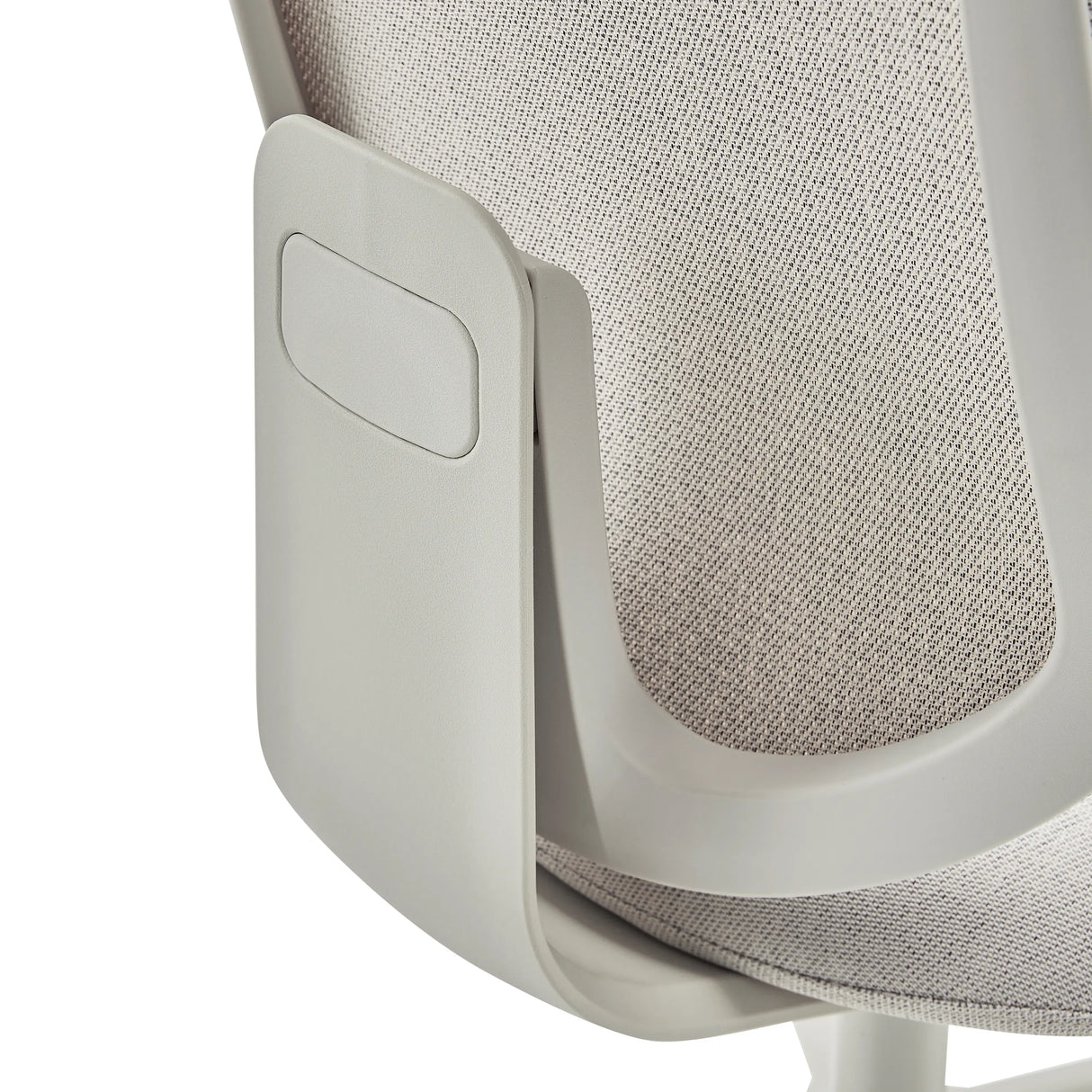 Rückenlehnenrahmen in Taupe des Homeoffice-Bürostuhls Sitflex Lady von hjh OFFICE