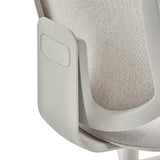 Rückenlehnenrahmen in Taupe des Homeoffice-Bürostuhls Sitflex Lady von hjh OFFICE