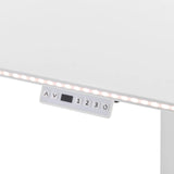 Digitales Bedienfeld mit Memory-Funktion des elektrisch höhenverstellbaren Schreibtisches Worktime LED von hjh OFFICE