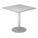 BISTRO F88Q S | Besprechungstisch | 80x80 | Silber - System Konferenztisch
