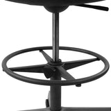 Schwarzer Fußring des Counterstuhls FLEX CHAIR C von Bosen Europe