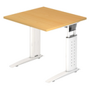 UNDA 8 W | 80x80 | Schreibtisch höhenverstellbar