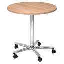 BISTRO 80R C | Säulenhubtisch | Ø 80 | Chrom - System Konferenztisch
