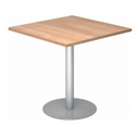 BISTRO F88Q S | Besprechungstisch | 80x80 | Silber - System Konferenztisch