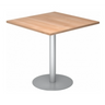 BISTRO F88Q S | Besprechungstisch | 80x80 | Silber - System Konferenztisch - buerostuhl24