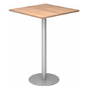 BISTRO H88Q S | Stehtisch | 80x80 | Silber - System Konferenztisch