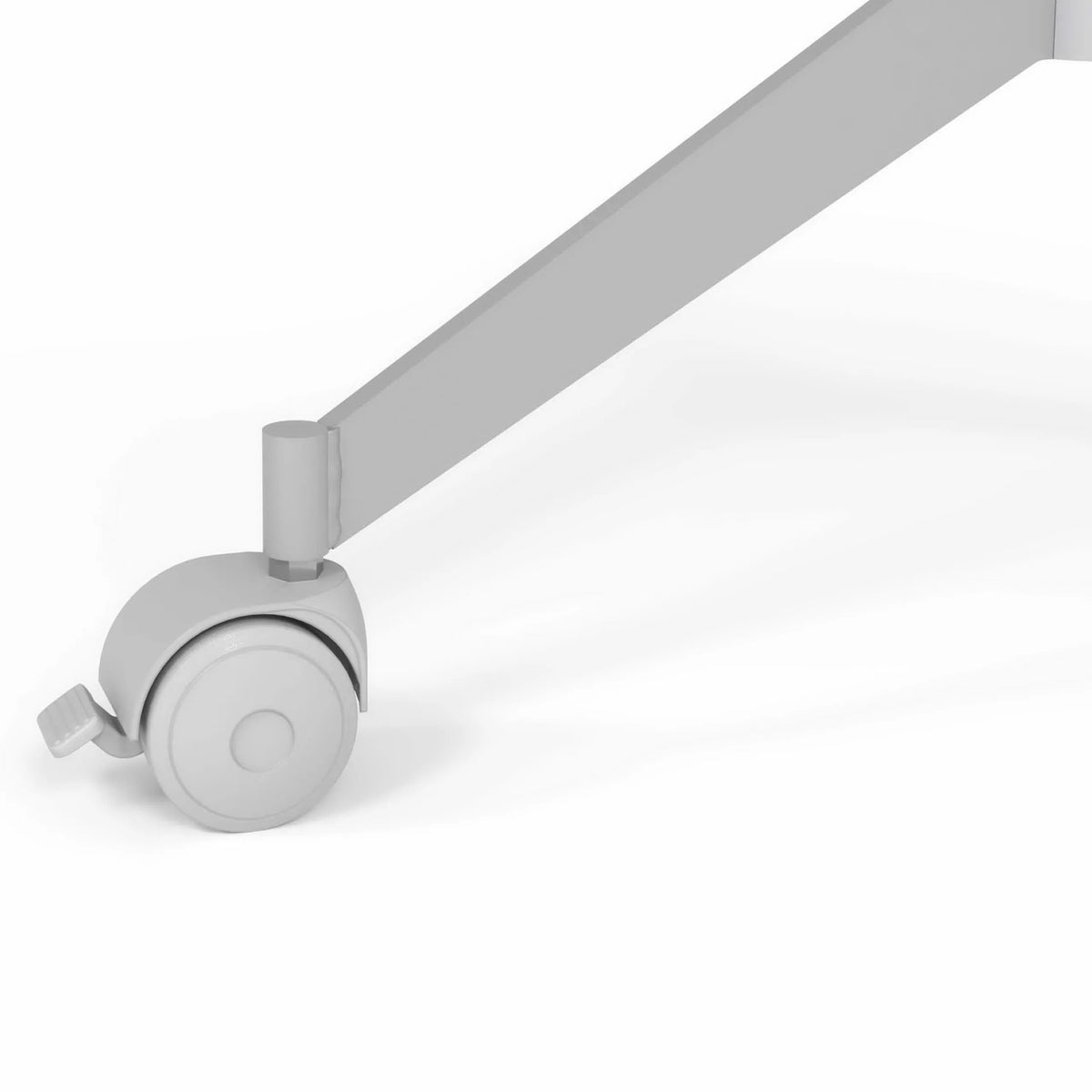 Lenkrolle mit Feststellbremse des Konferenztisches KALA 16 von hjh OFFICE PRO