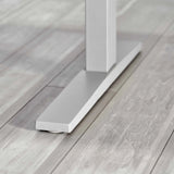 T-Fuß mit Bodengleiter des elektrisch höhenverstellbaren Schreibtischs XMKA 12 W von hjh OFFICE PRO