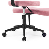 Untergestell mit fünf Rollen und Gasdruckfeder des Meditationsstuhls Asanasit in Rosa von hjh LIVING