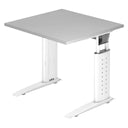 UNDA 8 W | 80x80 | Schreibtisch höhenverstellbar