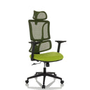ERGOMY | Stoff / Netz | Rahmen: Schwarz - Home Office Bürostuhl