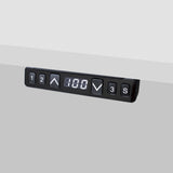 Digitales Bedienfeld mit Memory-Funktion des höhenverstellbaren Schreibtischs XMKA 19 G von hjh OFFICE PRO