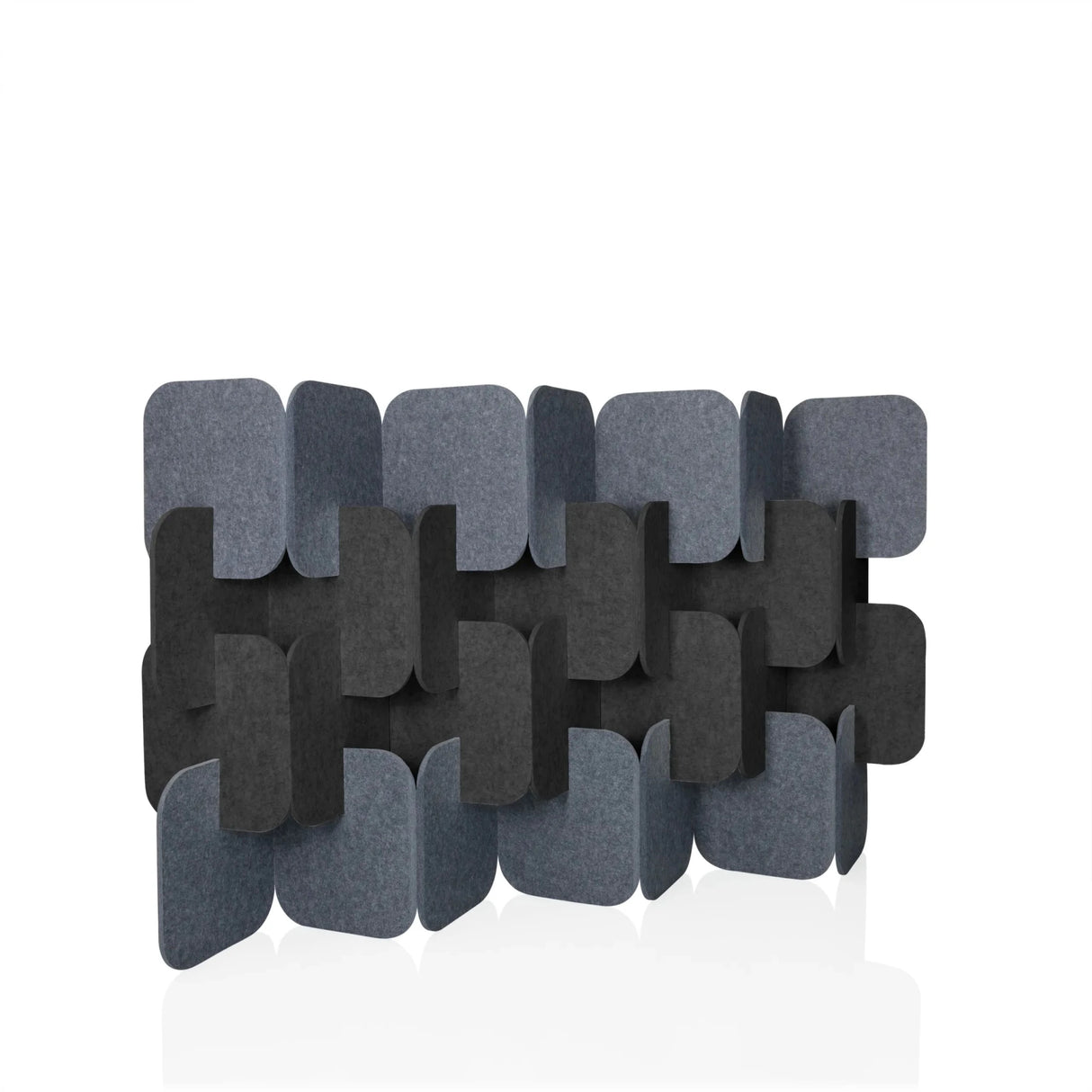 FLEXMIUT PLUG | 4-teiliges Set (H x B x T) 114 x 174 x 25 cm - Trennwand