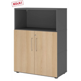 FlexWall | 3 OH | Türen + Korpus | mit Stellfüßen