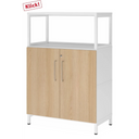 FlexWall | 3 OH | Türen + Rahmen | mit Sockelgestell