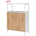 FlexWall | 3 OH | Türen + Rahmen | mit Sockelgestell