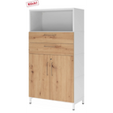 FlexWall | 4 OH | Türen + Schübe + Korpus | mit Sockelgestell