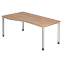 HILO 18 S | 180x100 | Schreibtisch höhenverstellbar - buerostuhl24