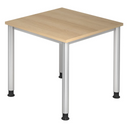 HILO 8 S | 80x80 | Schreibtisch höhenverstellbar - buerostuhl24
