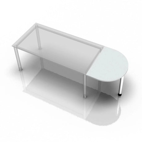 KONTOR KA 60 | 80x60 Halbkreis - buerostuhl24