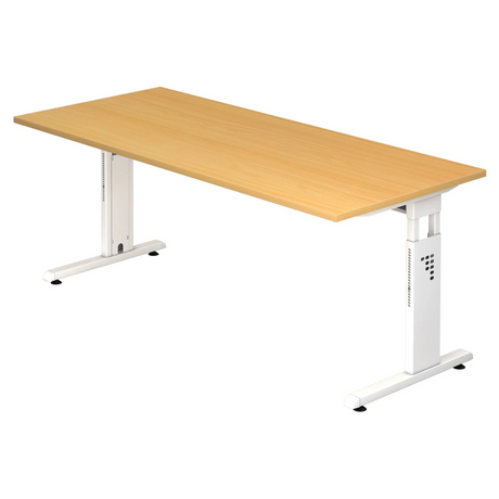 MEGA 19 W | 180x80 | Schreibtisch höhenverstellbar - buerostuhl24